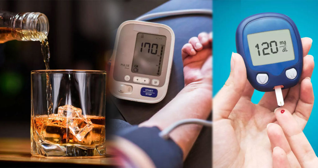 مصرف الکل بیش از حد فشار خون را افزایش می دهد.